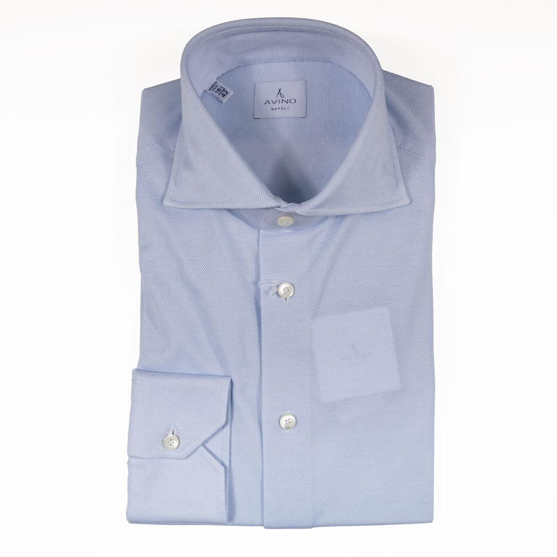 Light Blue Jersey Shirt 38