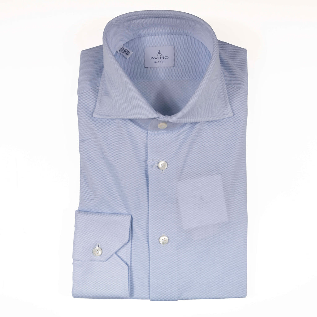 Light Blue Jersey Shirt 38
