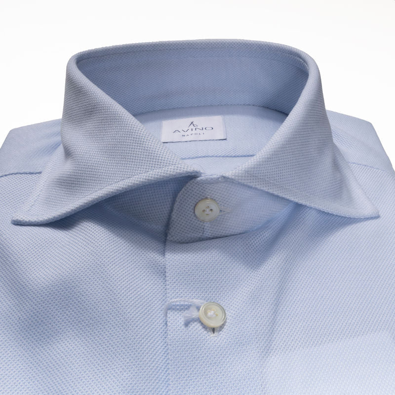 Light Blue Jersey Shirt 38