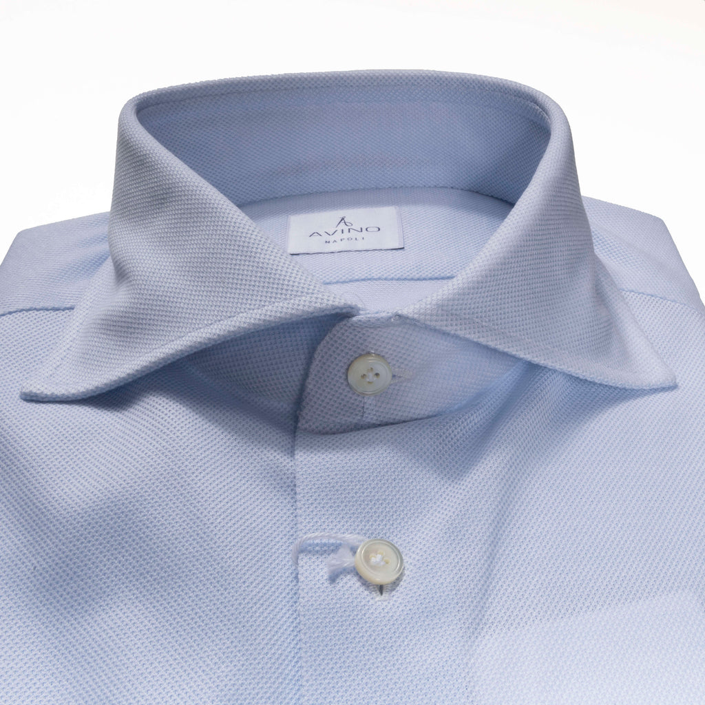 Light Blue Jersey Shirt 38