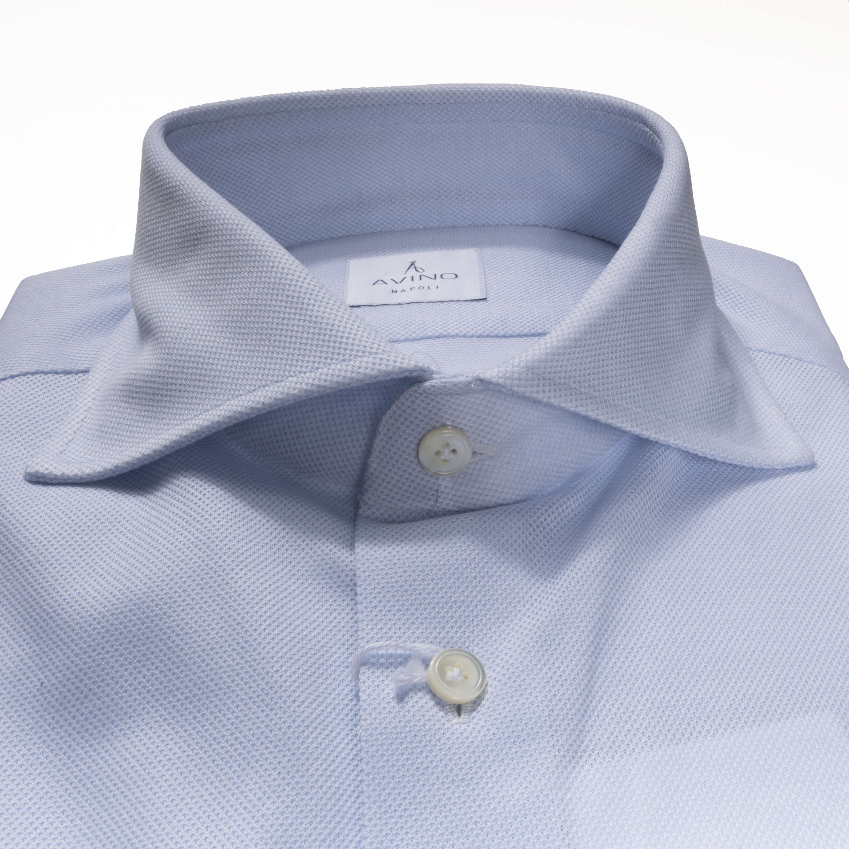 Light Blue Jersey Shirt 38