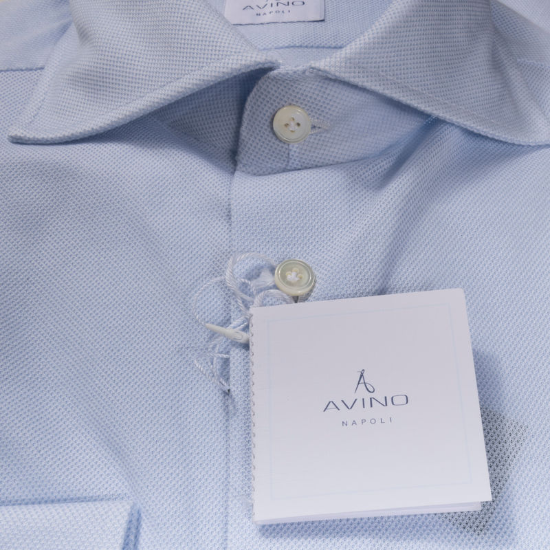 Light Blue Jersey Shirt 38