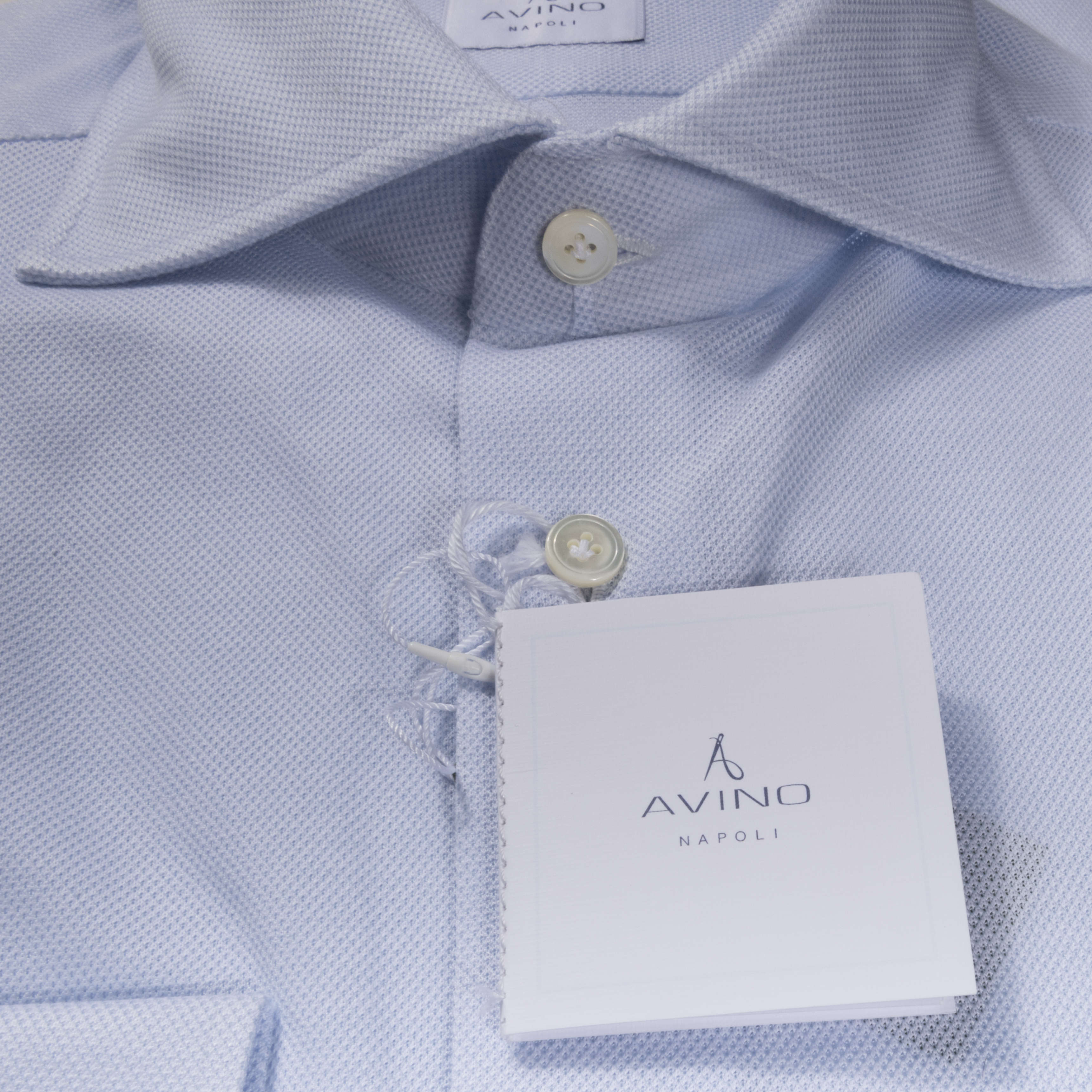 Light Blue Jersey Shirt 38