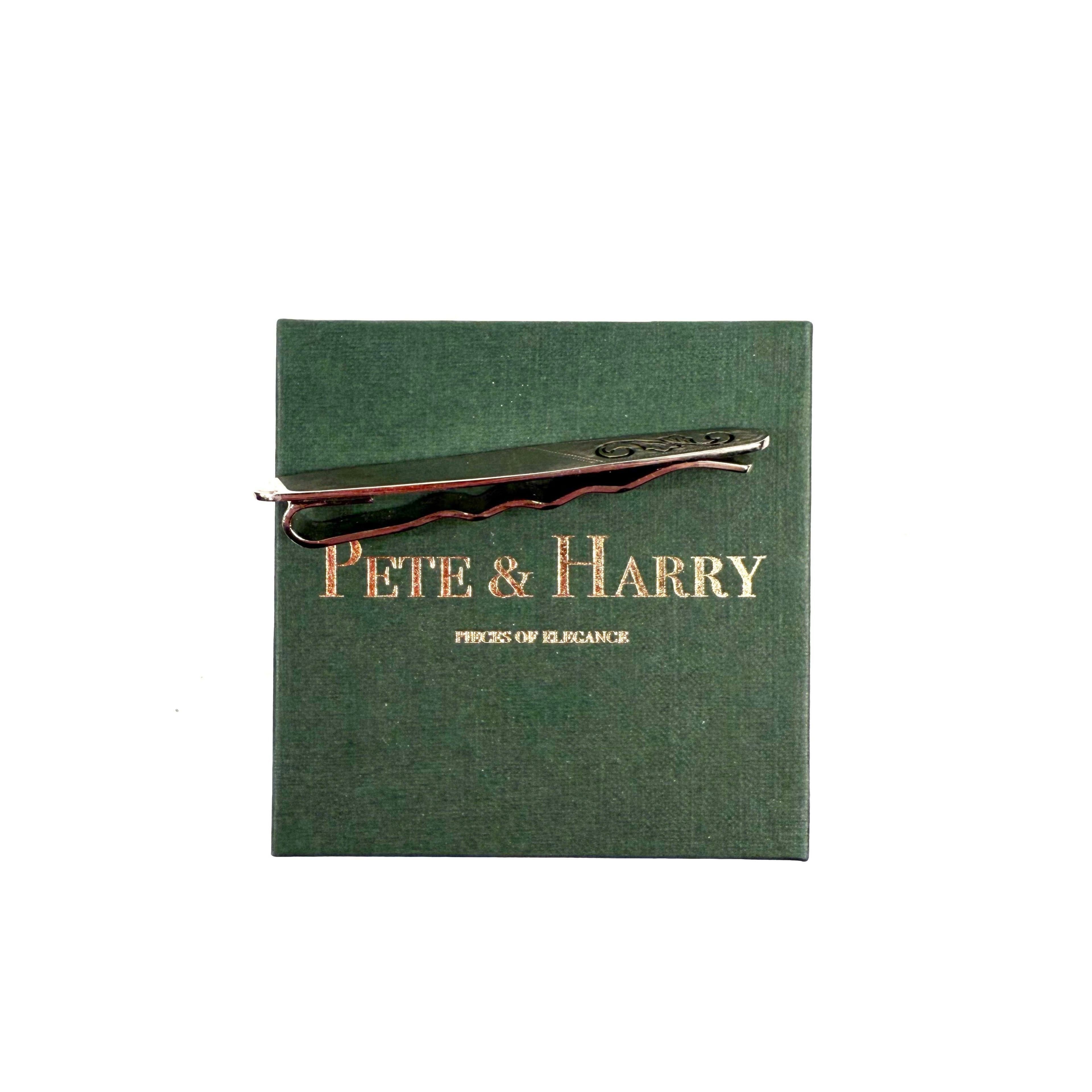 Silver Coloured Tie Clip