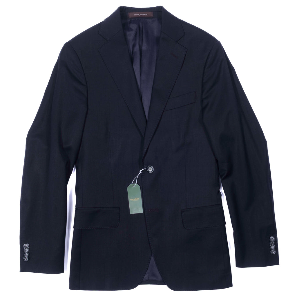 Oscar Jacobson Navy Suit Sz 44