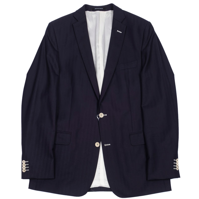 Oscar Jacobson Navy Sport Coat