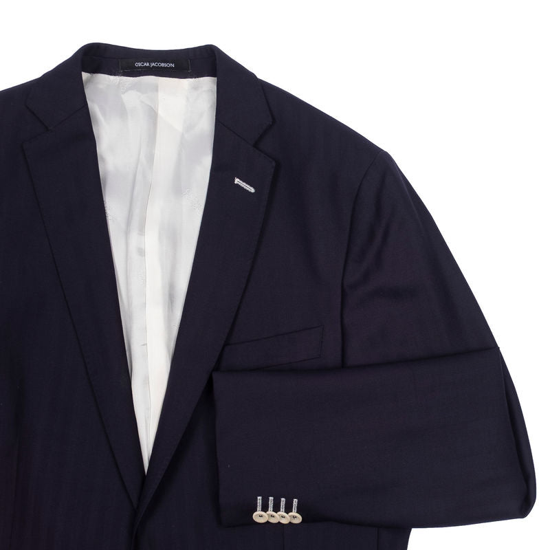 Oscar Jacobson Navy Sport Coat