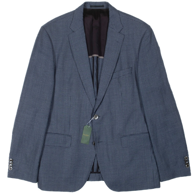 BOSS Blue houndstooth Spring/Summer Sport Coat