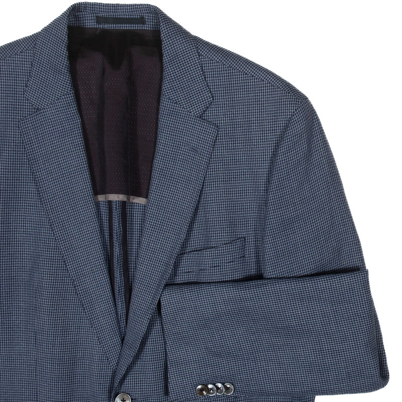 BOSS Blue houndstooth Spring/Summer Sport Coat