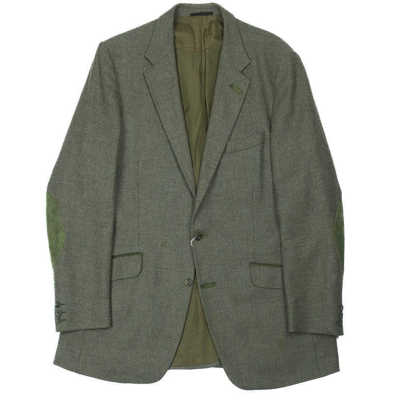 Green and Brown Tweed Sport Coat