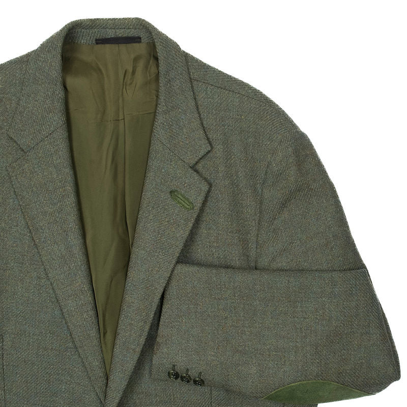 Green and Brown Tweed Sport Coat