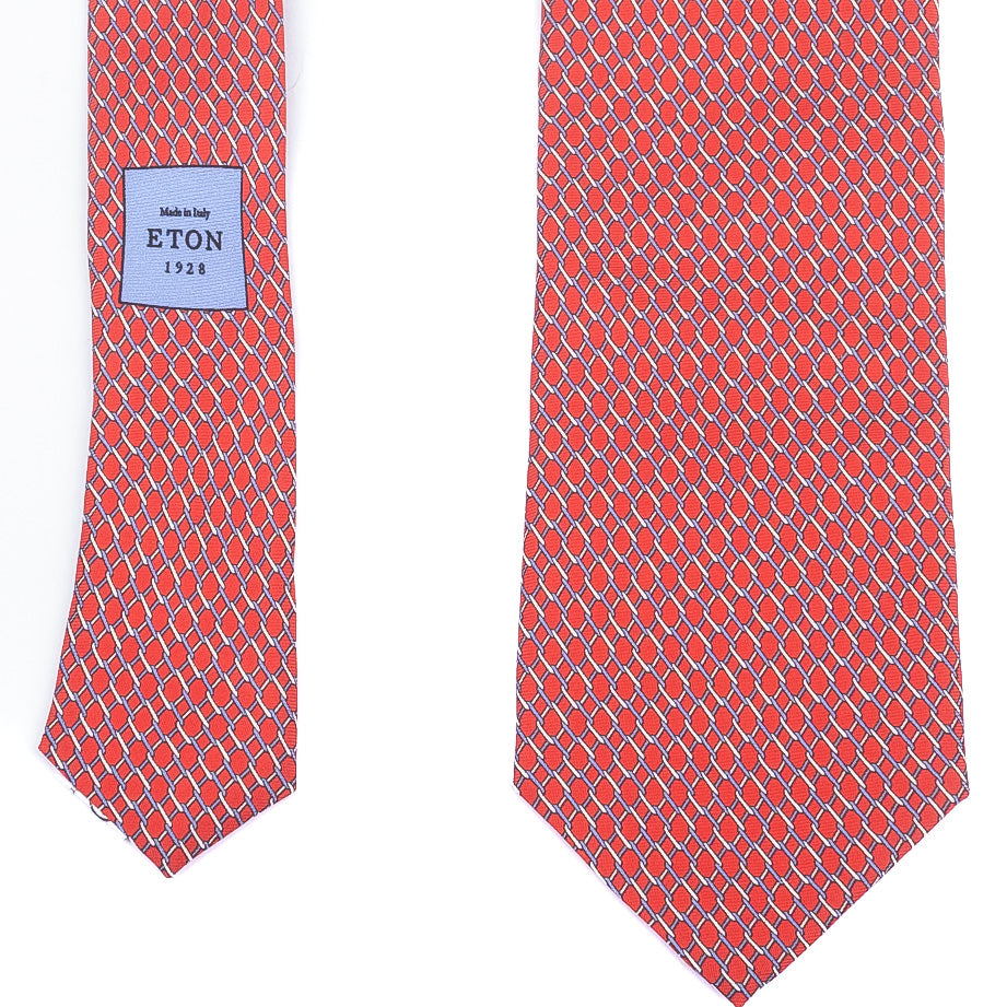 Red Patterned Tie