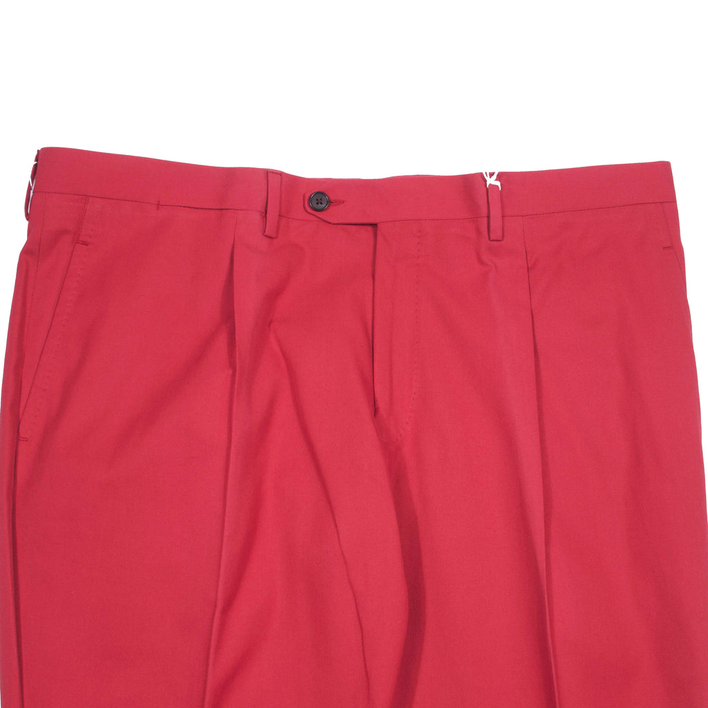 Neapolitan Hand Tailored Red Chinos