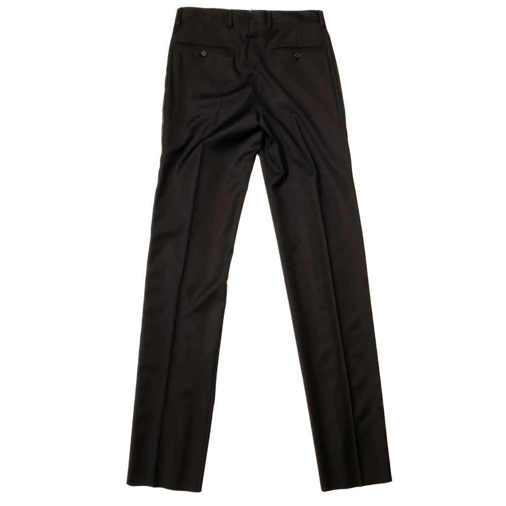 Est Retail Price 20 000 SEK - Neapolitan Hand Tailored Black Velvet Tuxedo Suit Sz 54