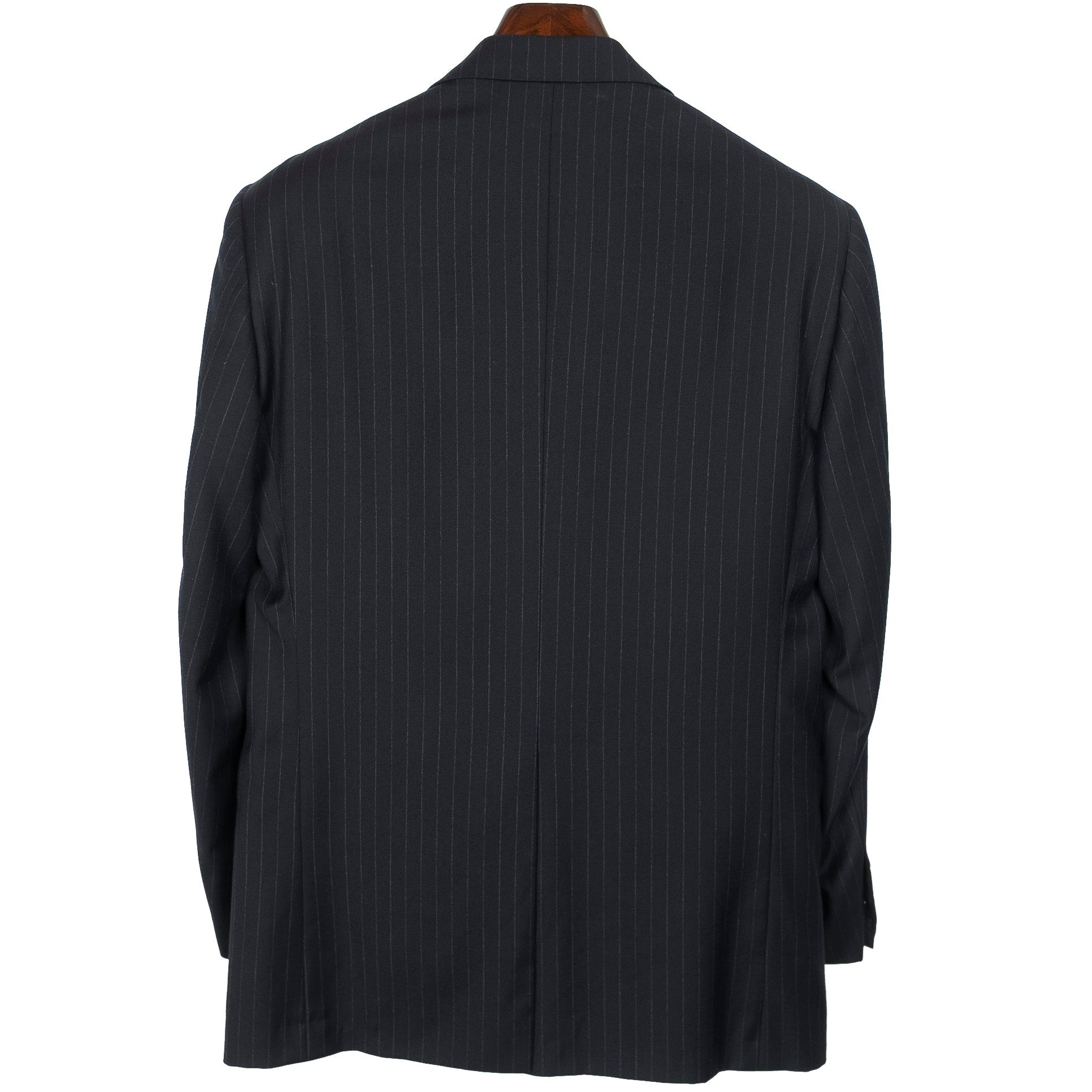 Navy Pinstripe 3 Piece Business Suit