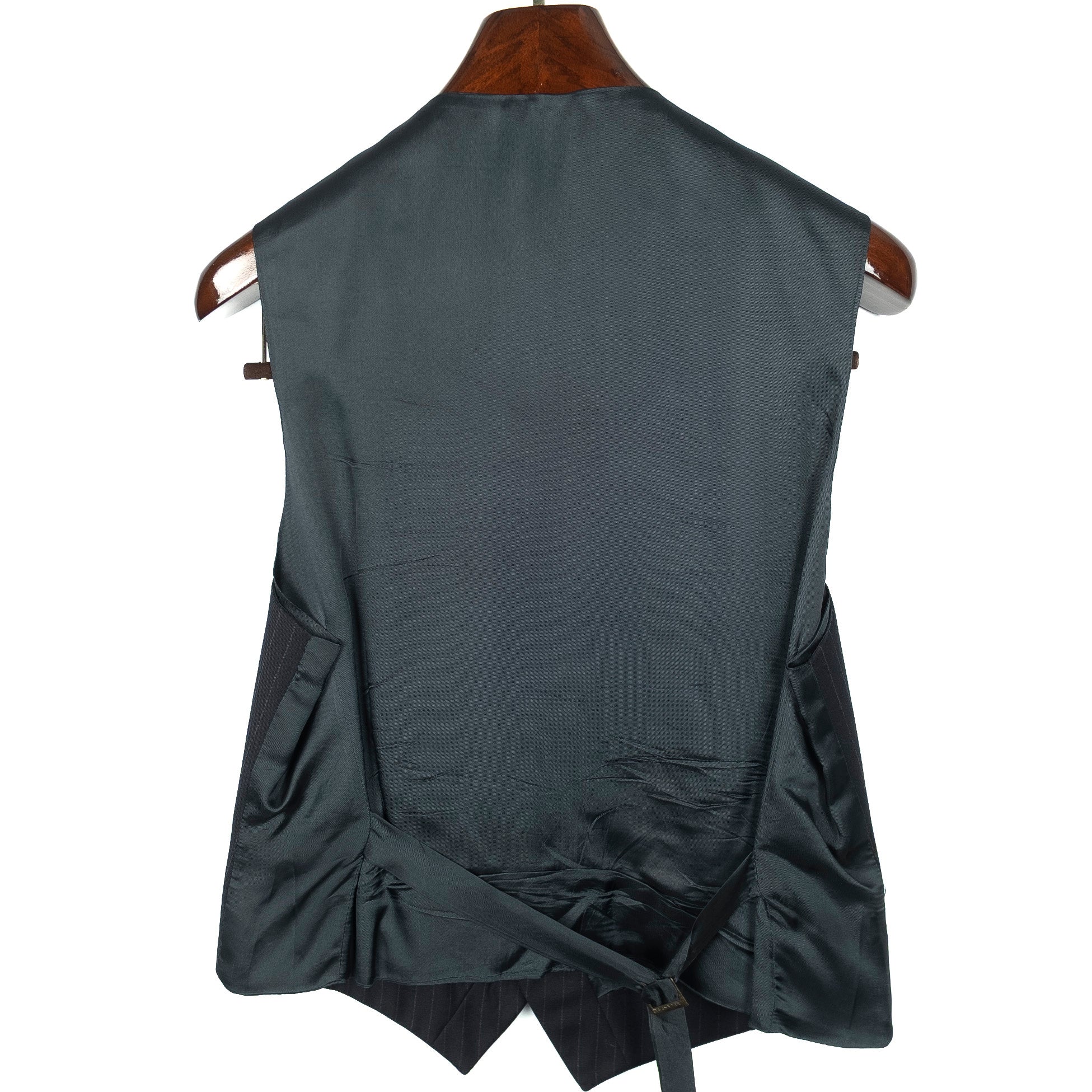 Navy Pinstripe 3 Piece Business Suit