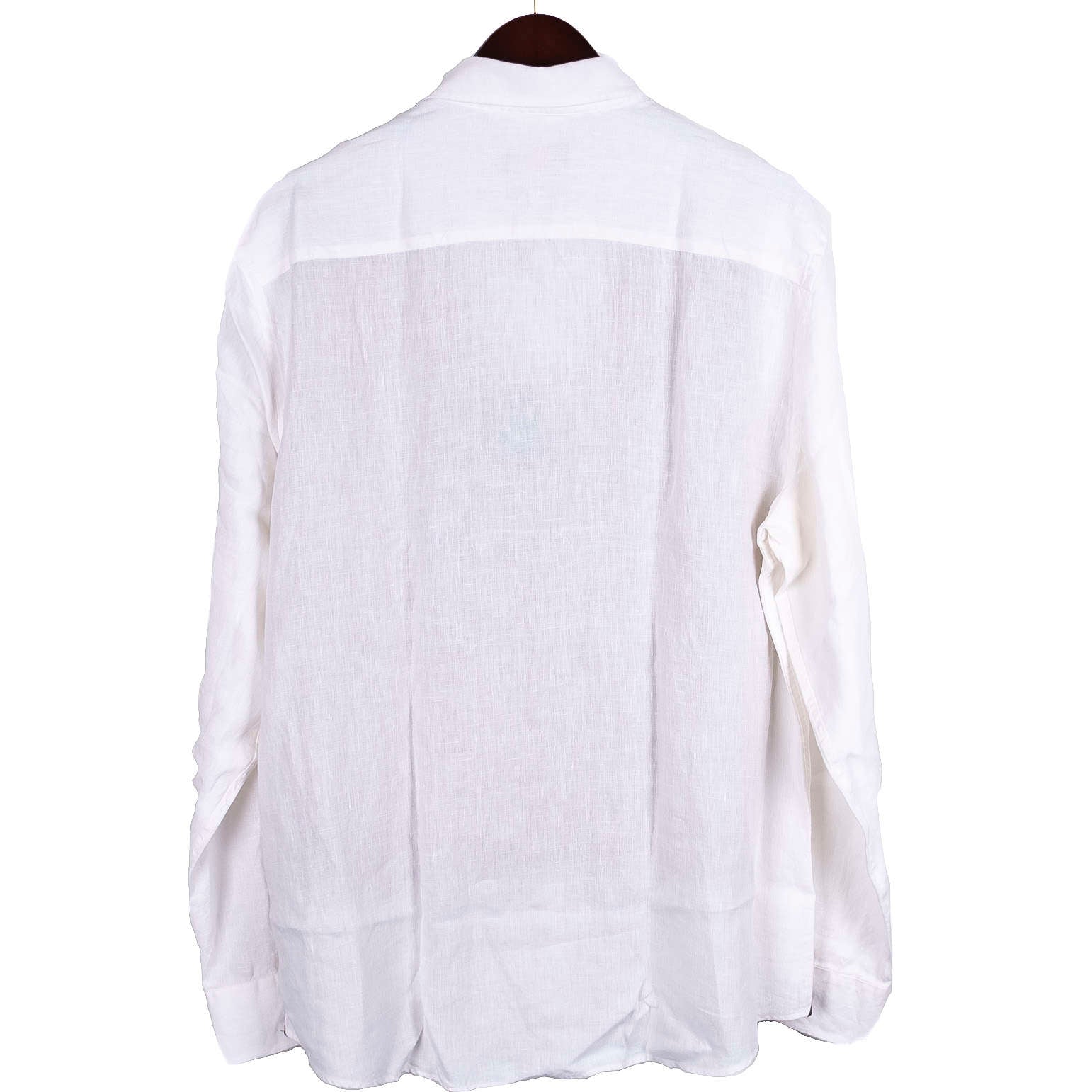 White Buttondown Linen Shirt