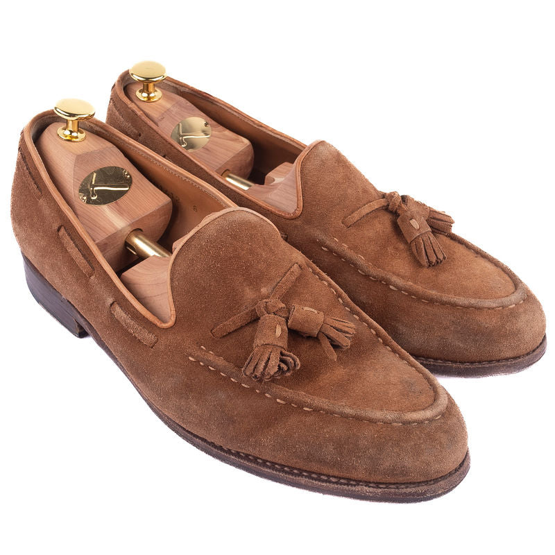 Meermin Brown Tassel Loafers