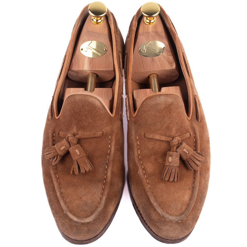 Meermin Brown Tassel Loafers