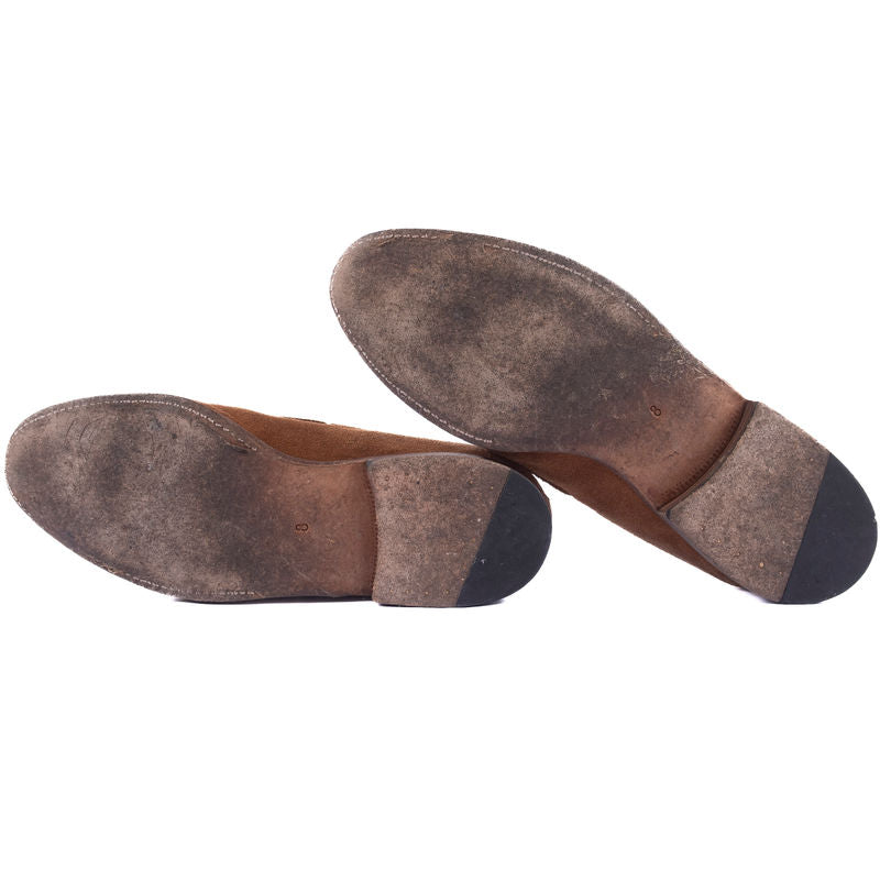 Meermin Brown Tassel Loafers