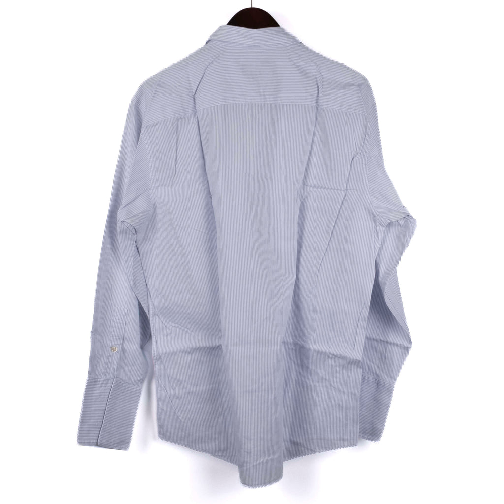 Light Blue Striped Business Shirt