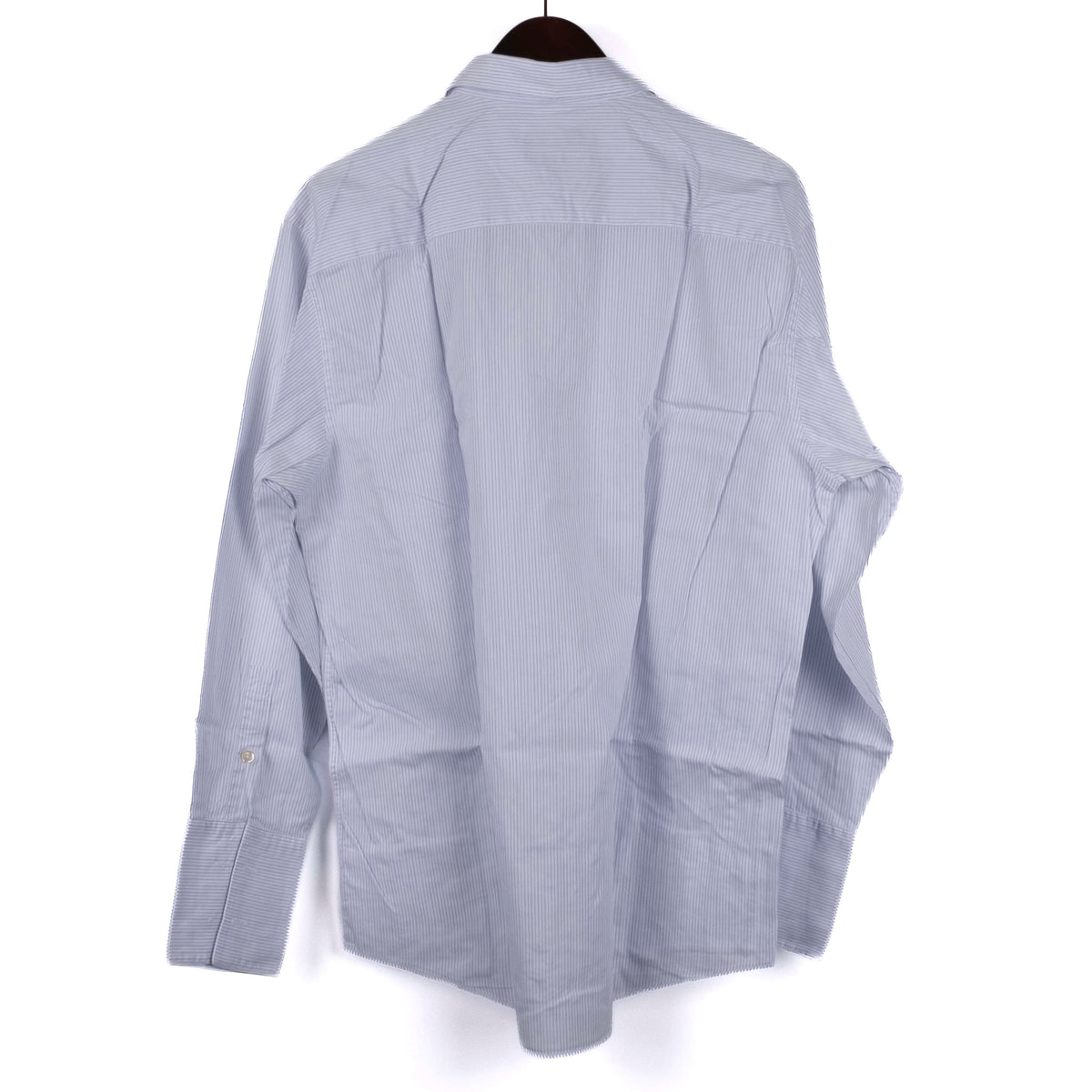Light Blue Striped Business Shirt
