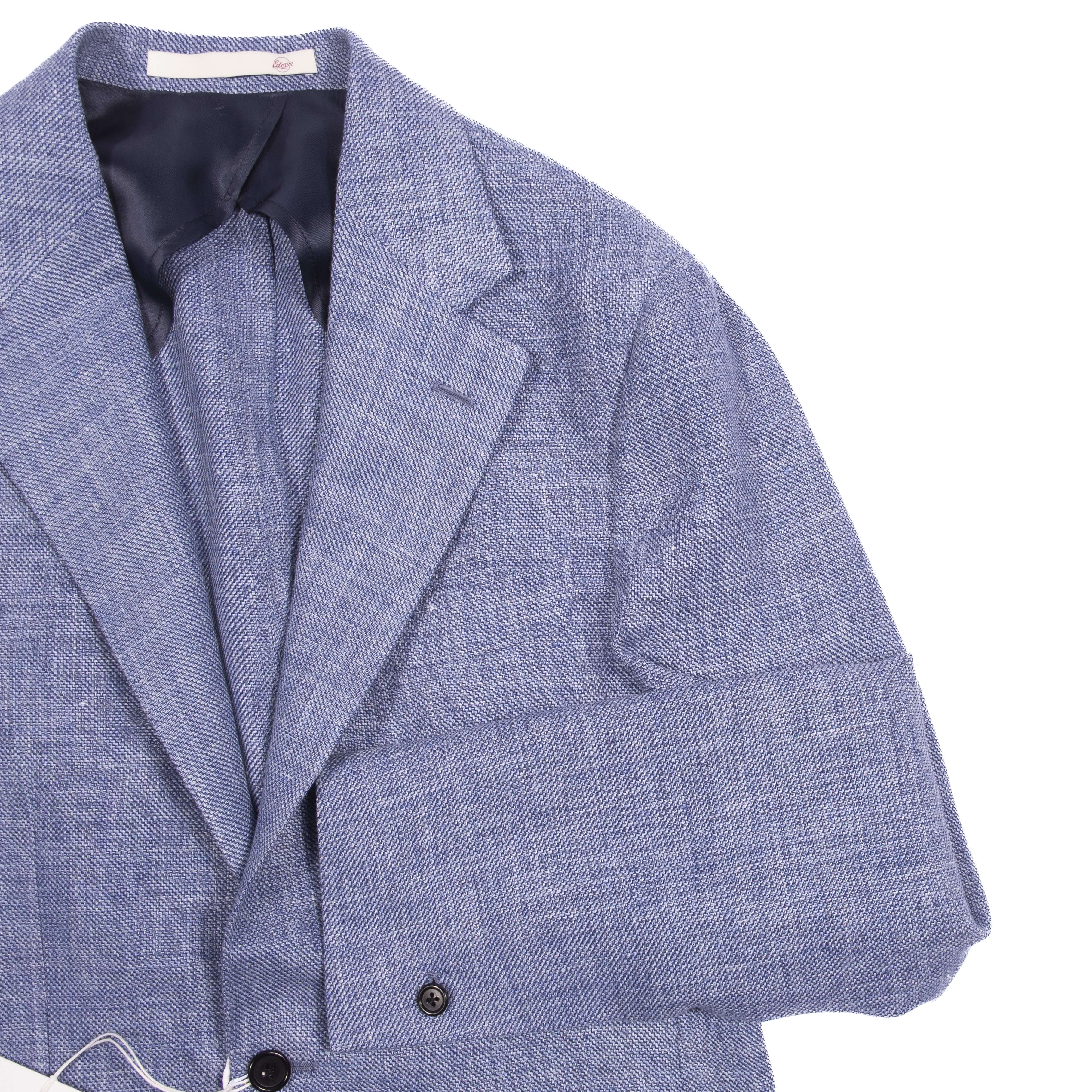 Neapolitan Hand Tailored Blue Sport Coat Sz 50
