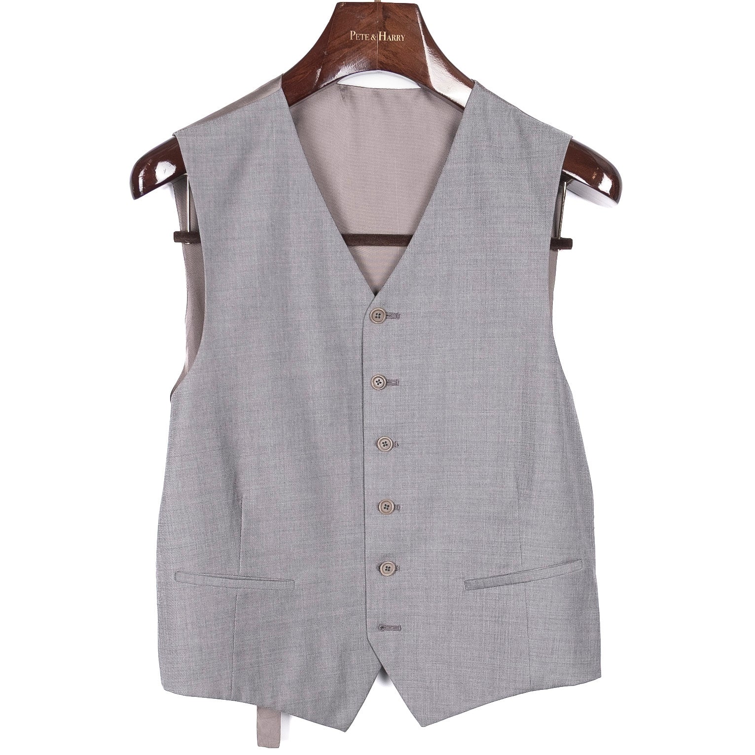 Light Grey 3 Piece Business Suit