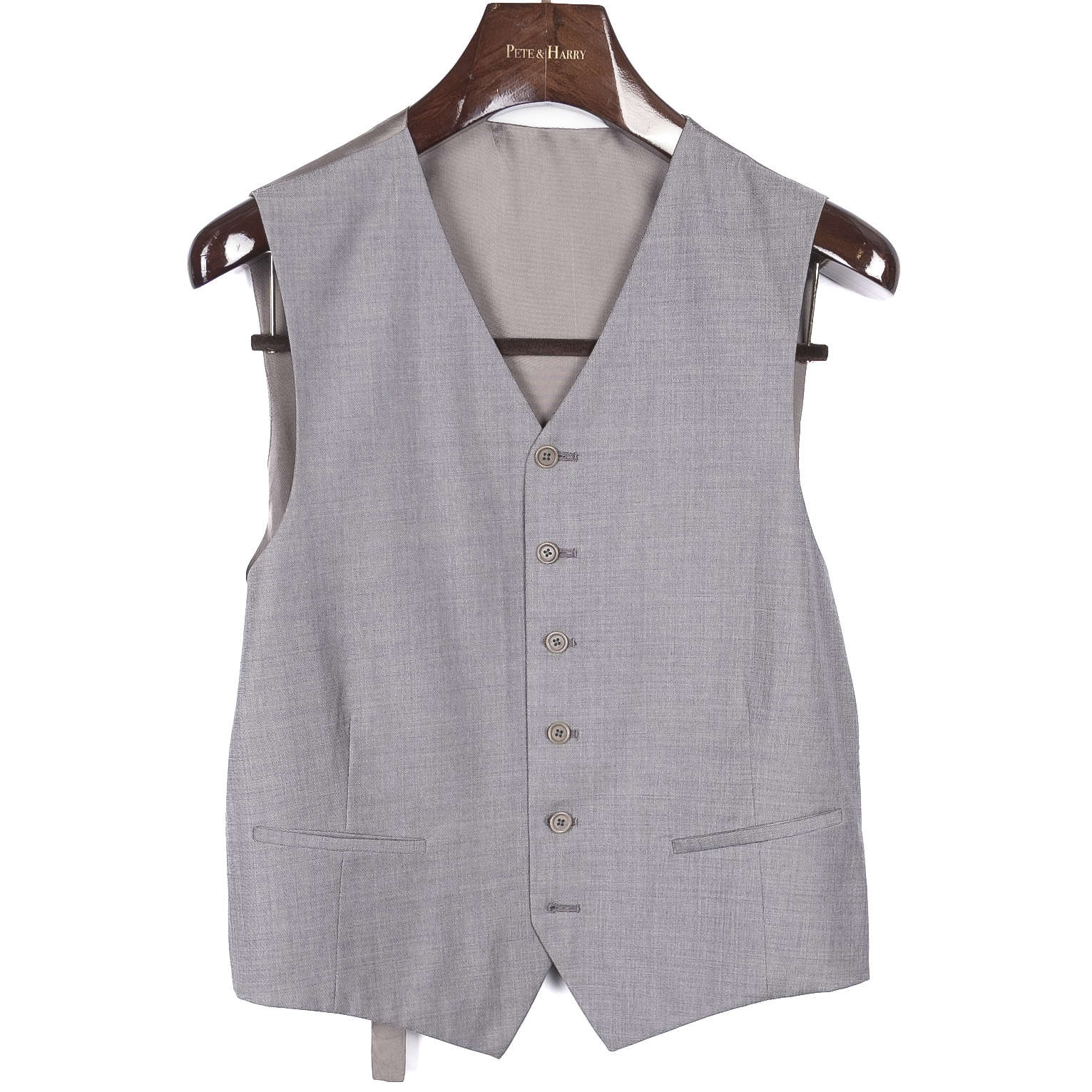 Light Grey 3 Piece Business Suit