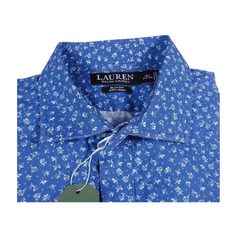 Blue Floral Ralph Lauren Shirt