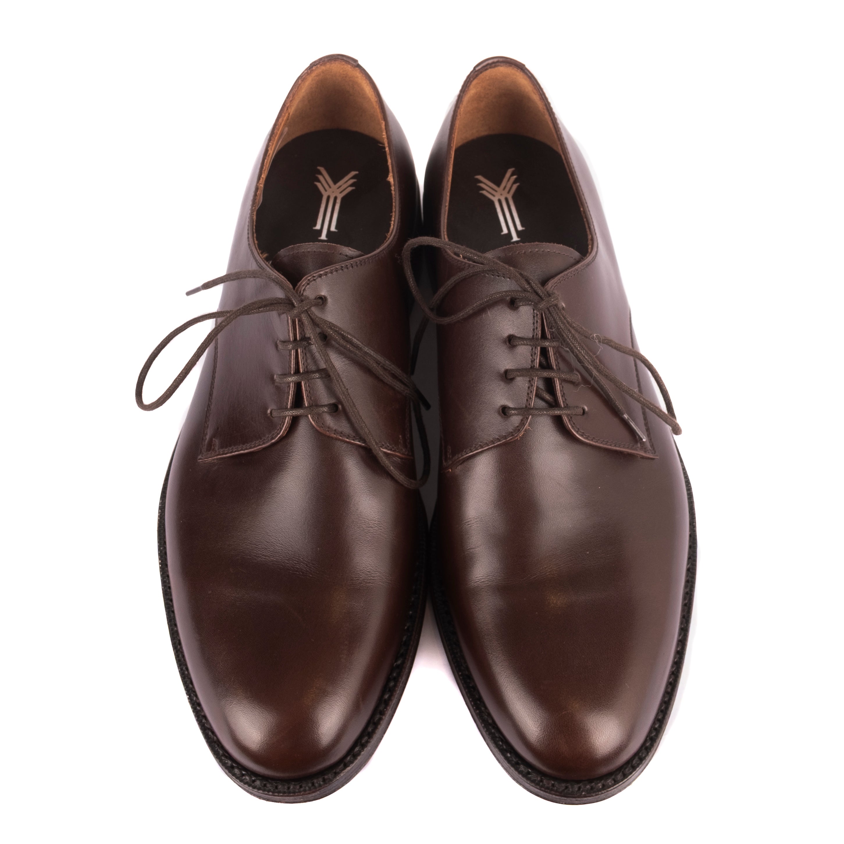 Box Calf Brown Derbies