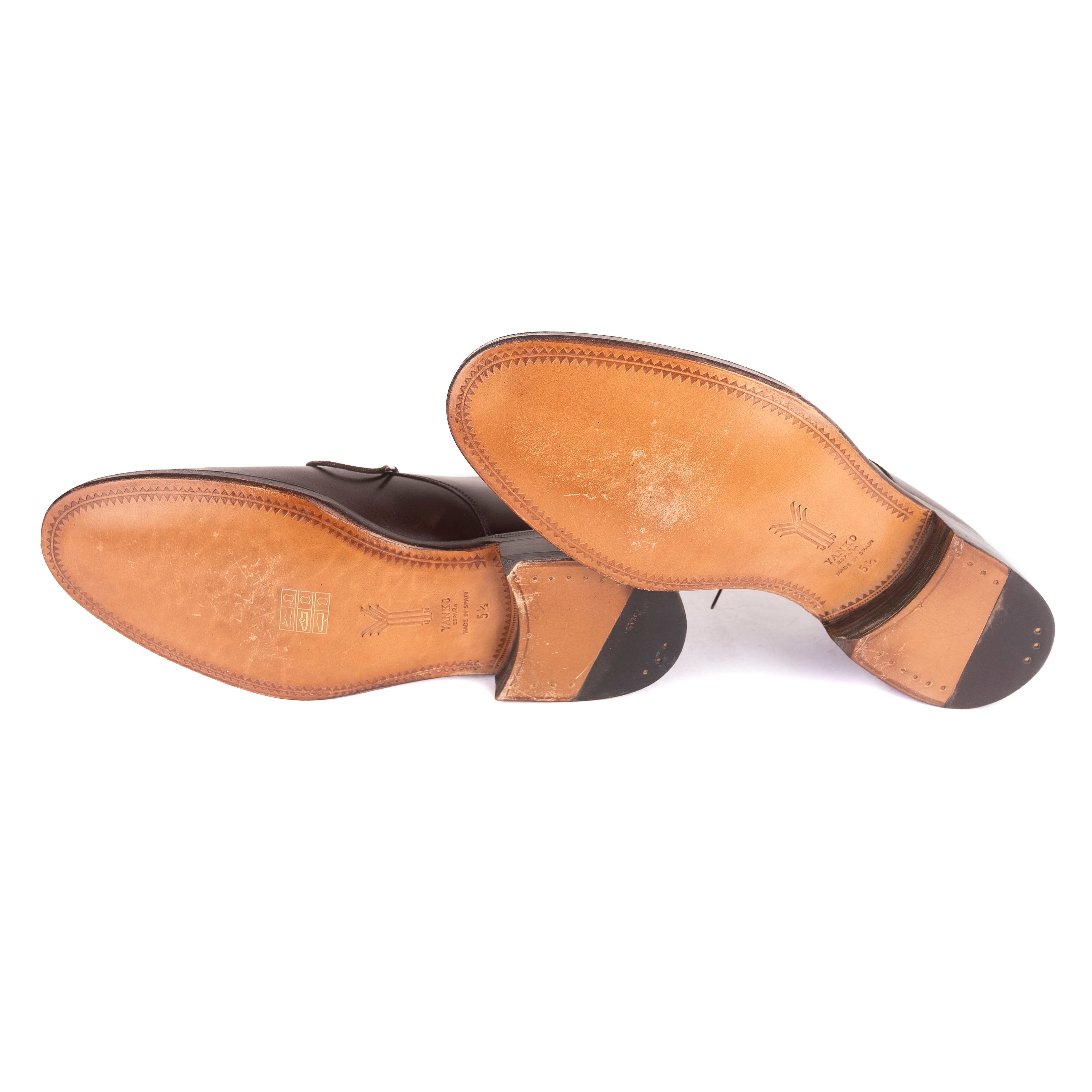 Box Calf Brown Derbies