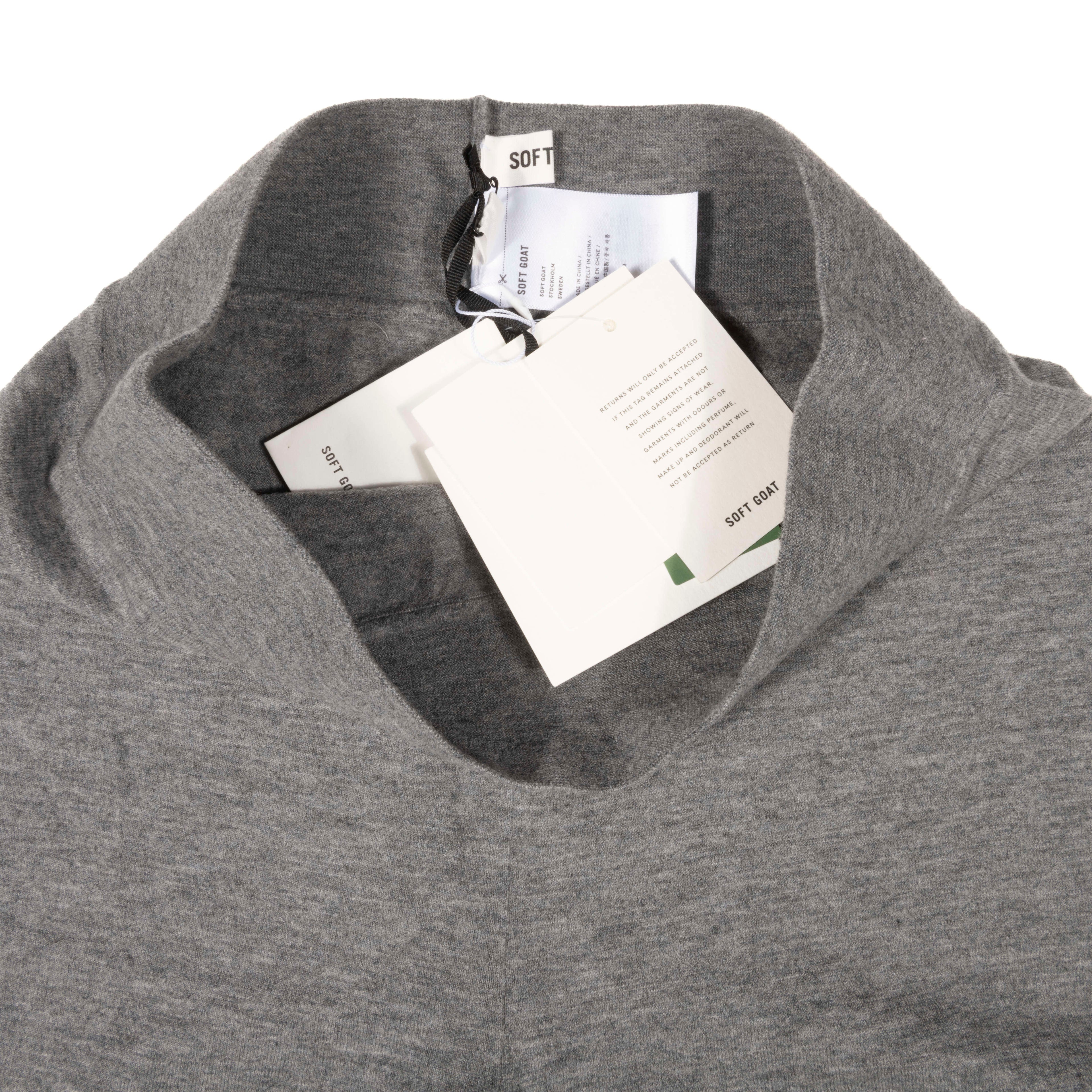 Grey Ski Base Layer Pants Cashmere