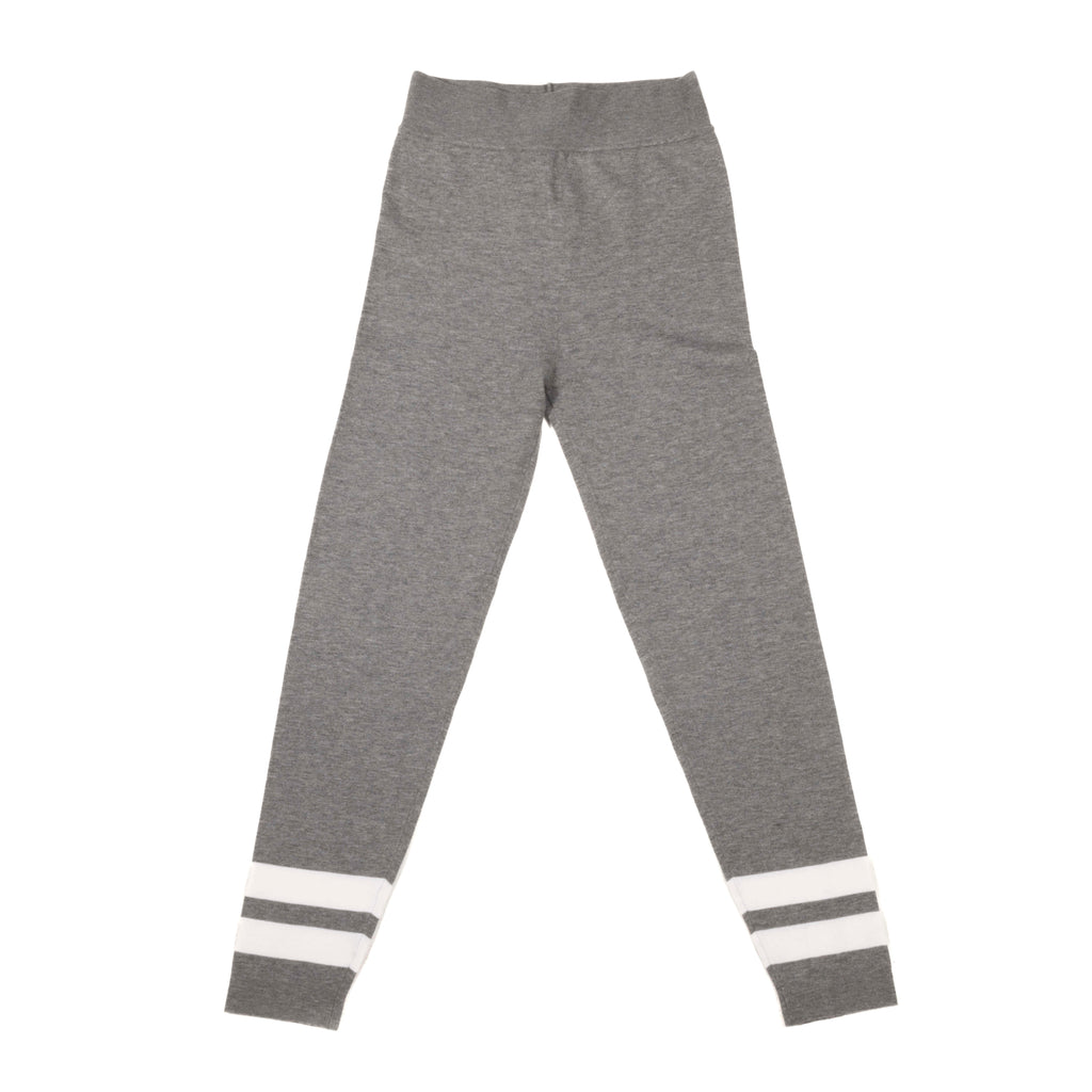 Grey Ski Base Layer Pants Cashmere