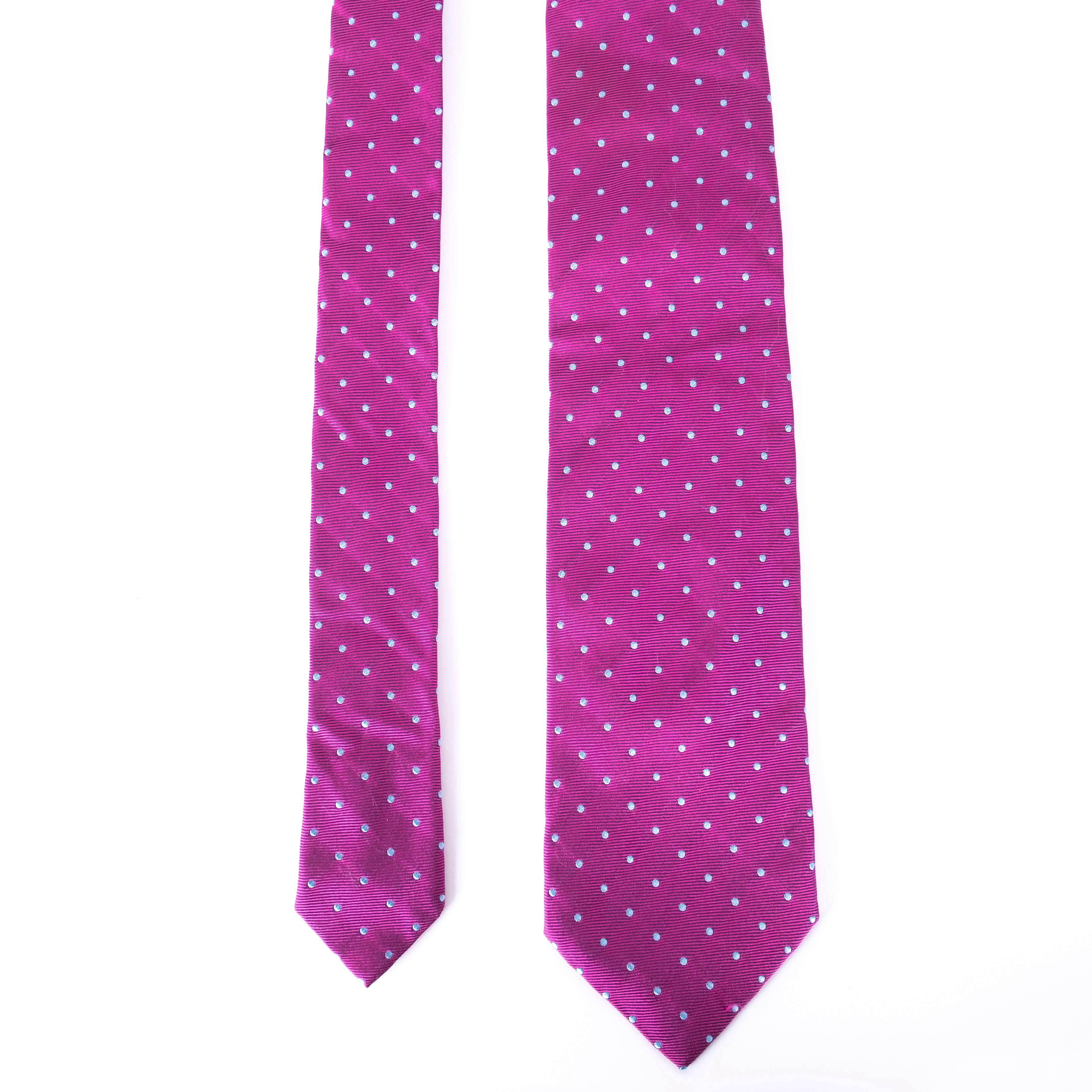 Purple Dotted Tie