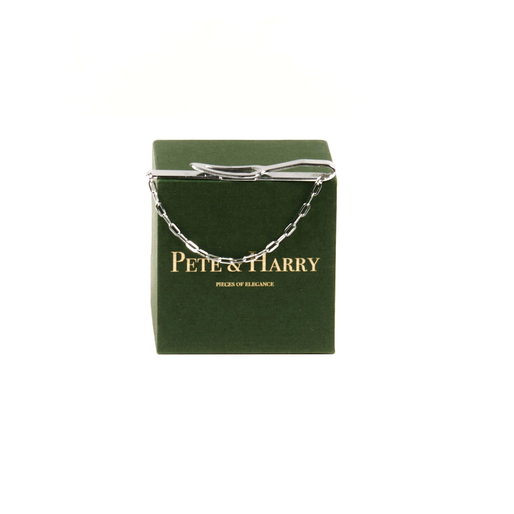 Silver Tie Clip