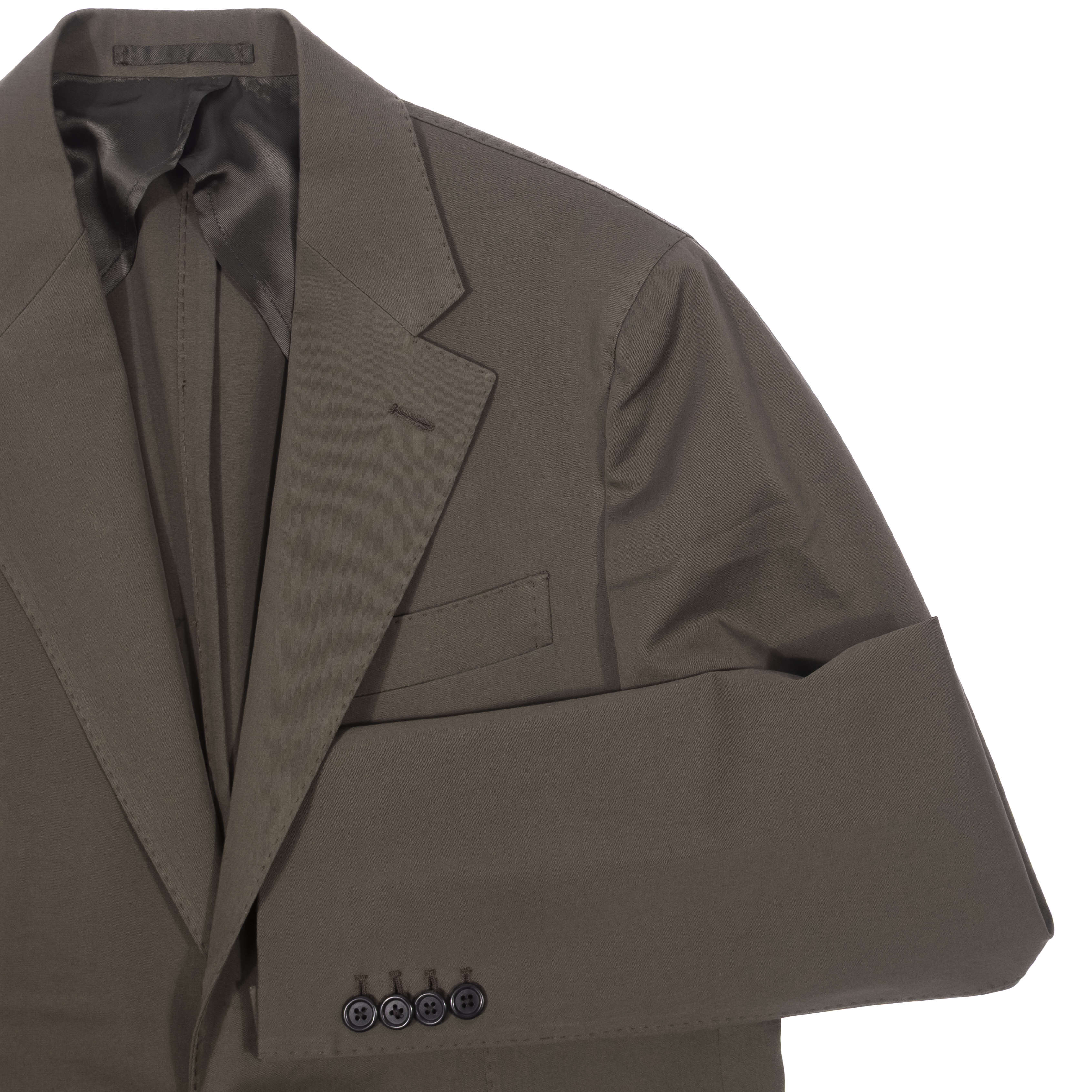 Neapolitan Hand Tailored Olive Sport Coat Sz 50