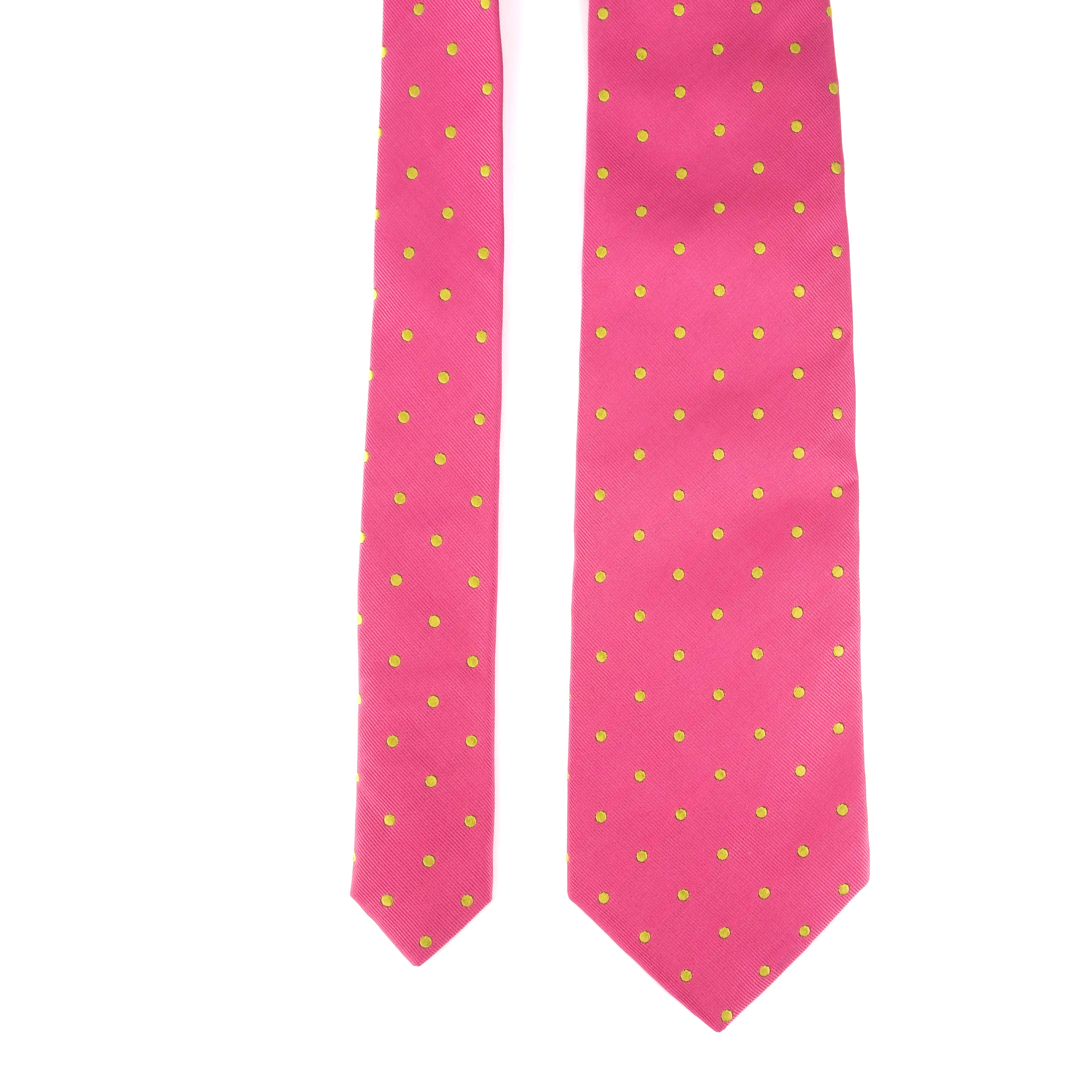 Pink Dotted Tie