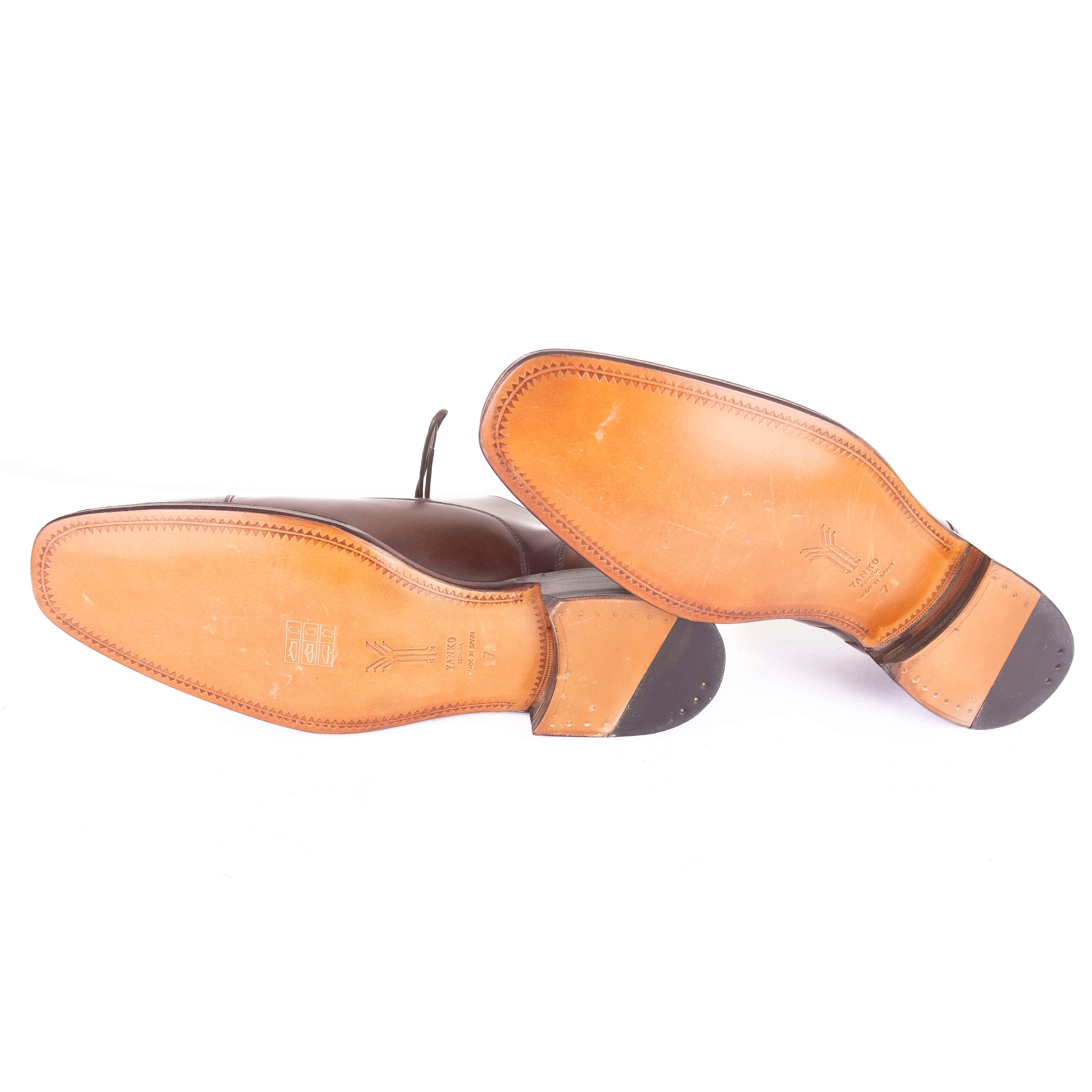 Box Calf Brown Cap Toe Oxfords