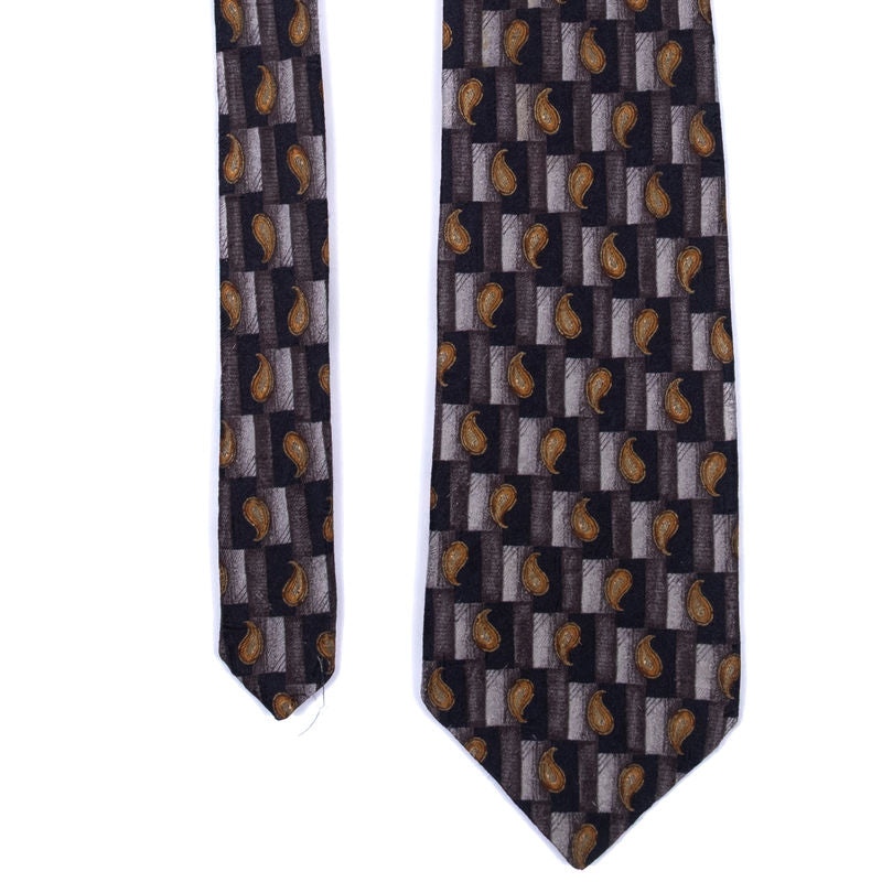 Jaeger Navy Patterned Tie
