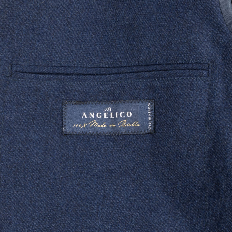 Dark Blue Wool Blazer