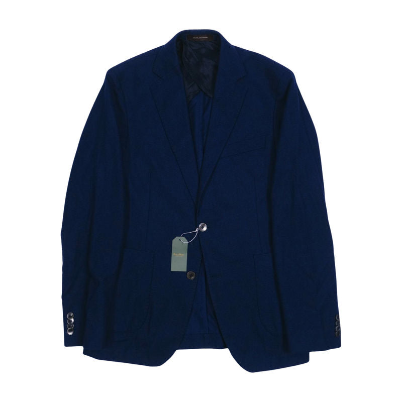 Dark Blue Wool Blazer