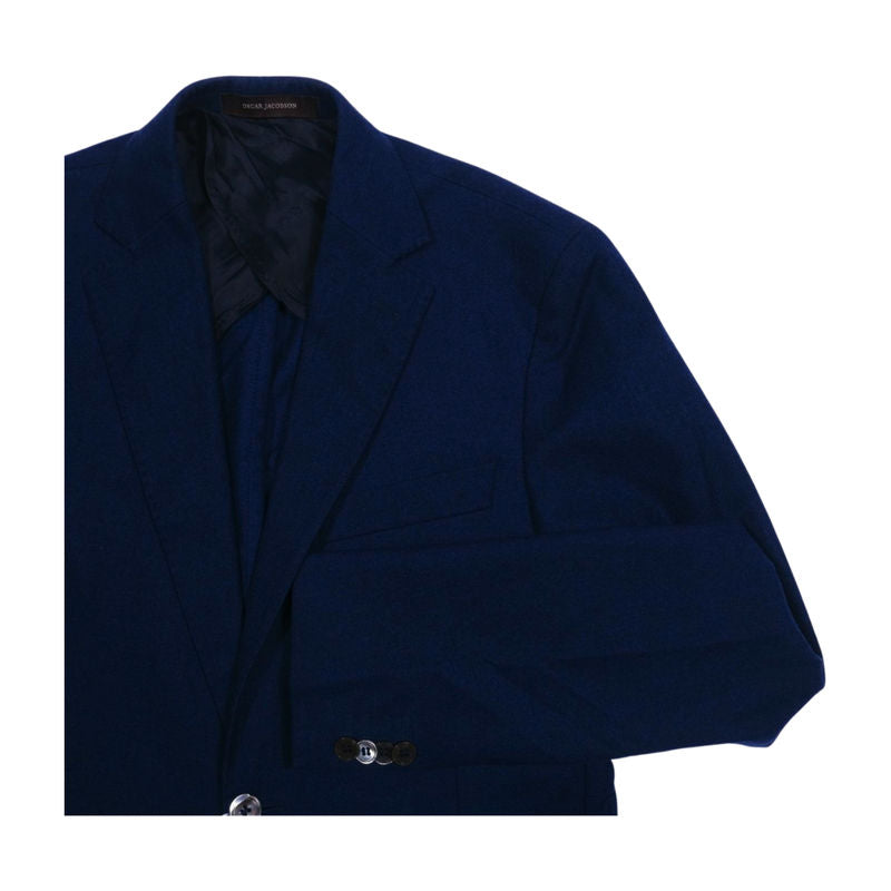 Dark Blue Wool Blazer