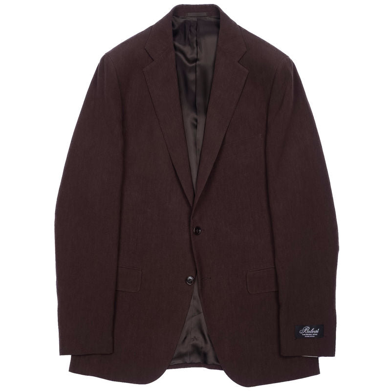 Brown Linen 3-Piece Suit