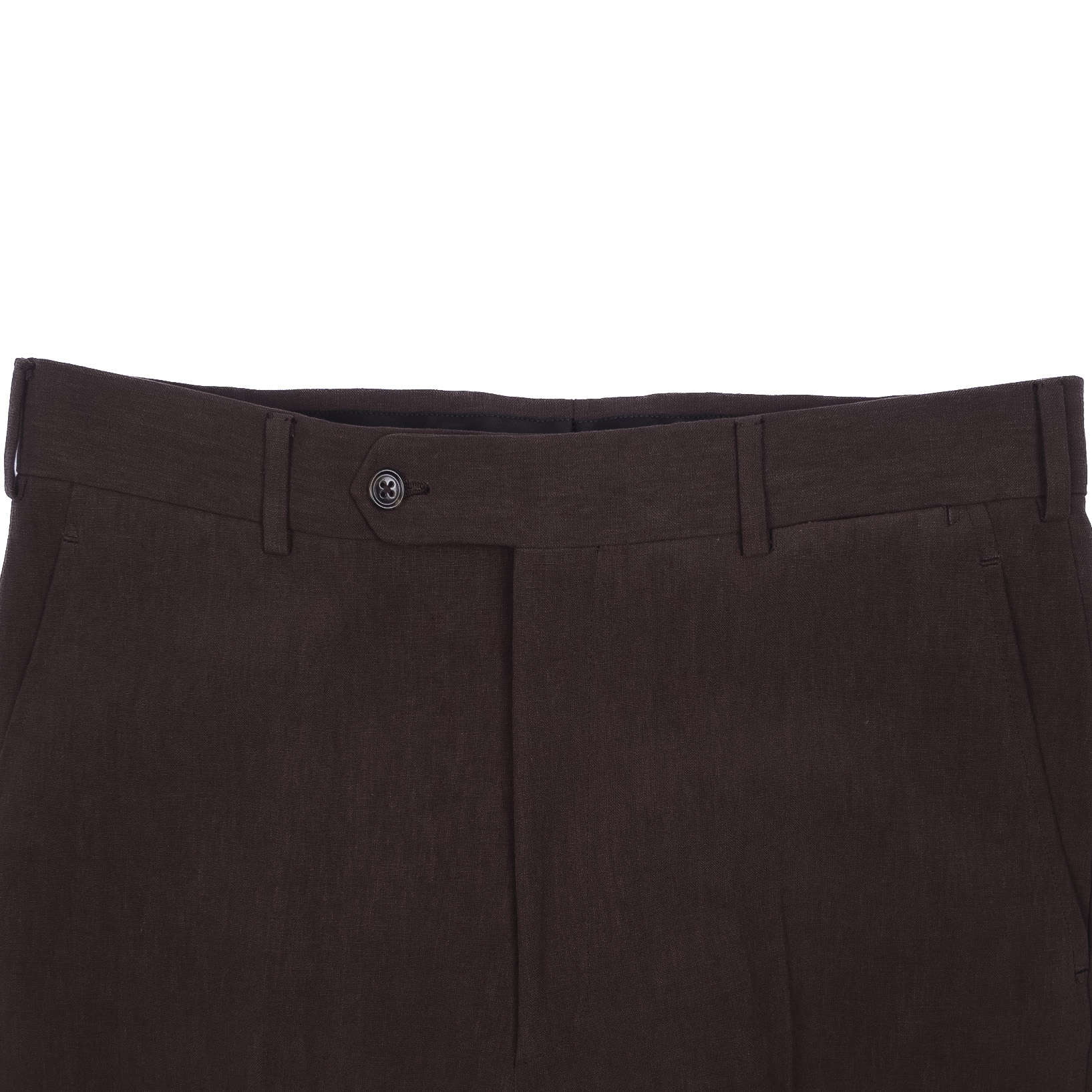 Brown Linen 3-Piece Suit