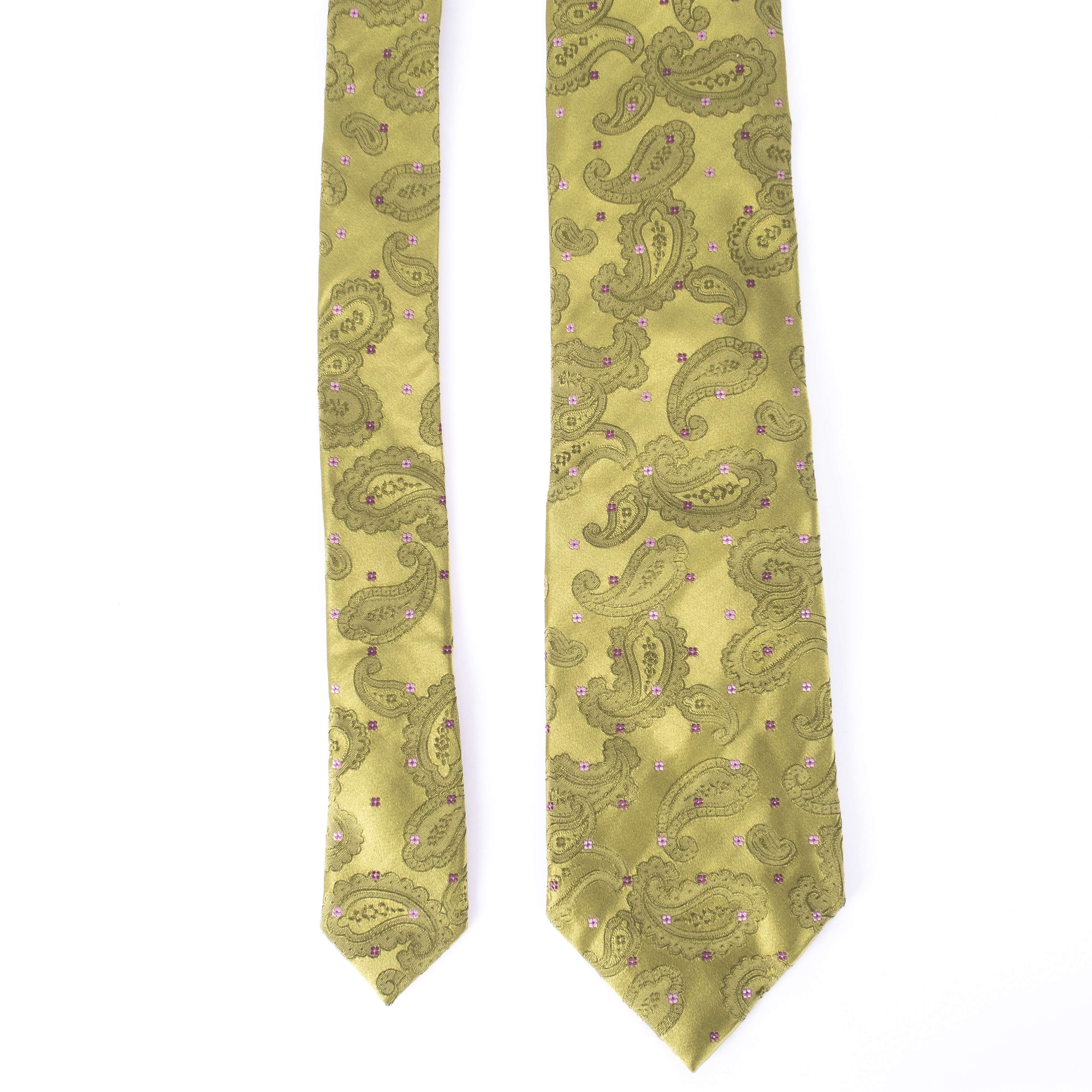 Green Paisley Tie