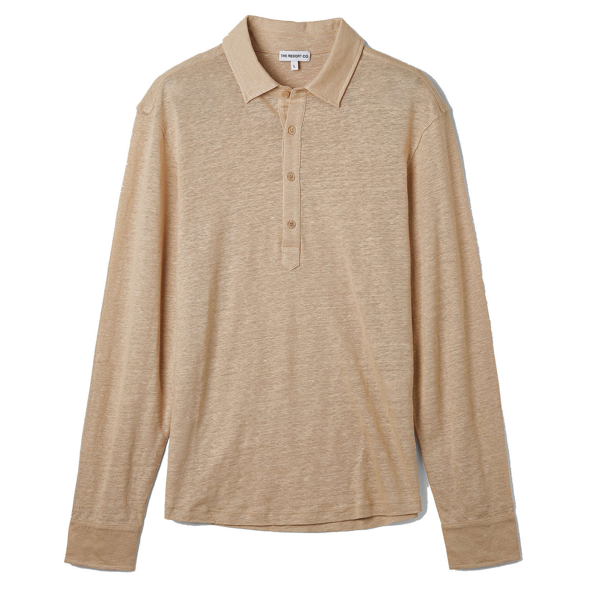 Linen Jersey Popover Sand - Regular Retail Price 1690 Kr