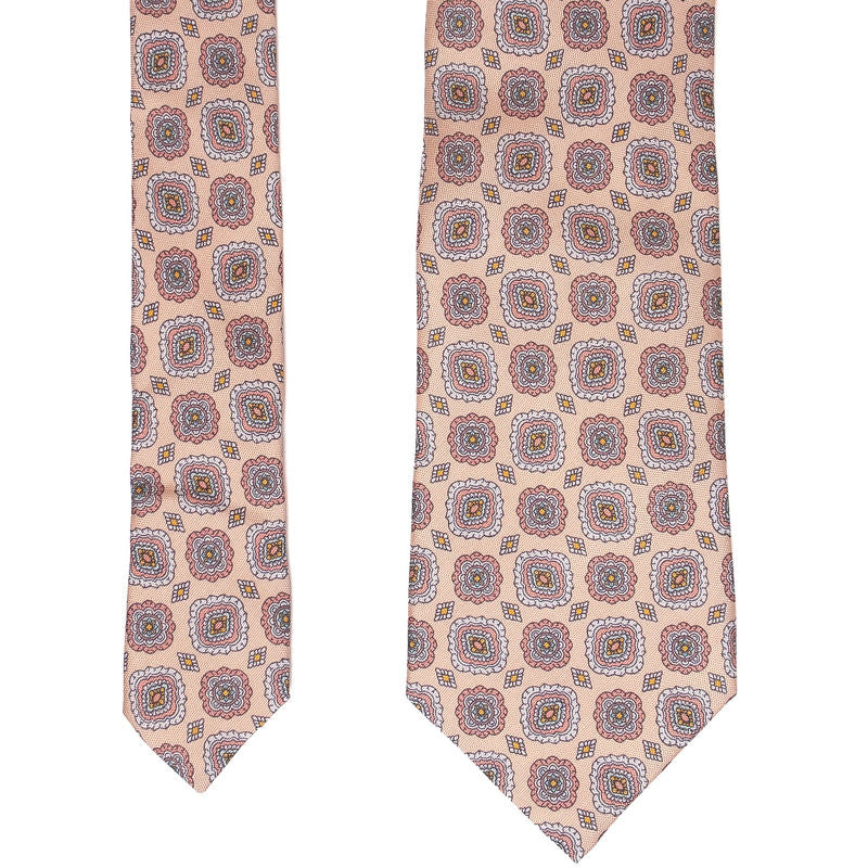 Pink Patterned Tie
