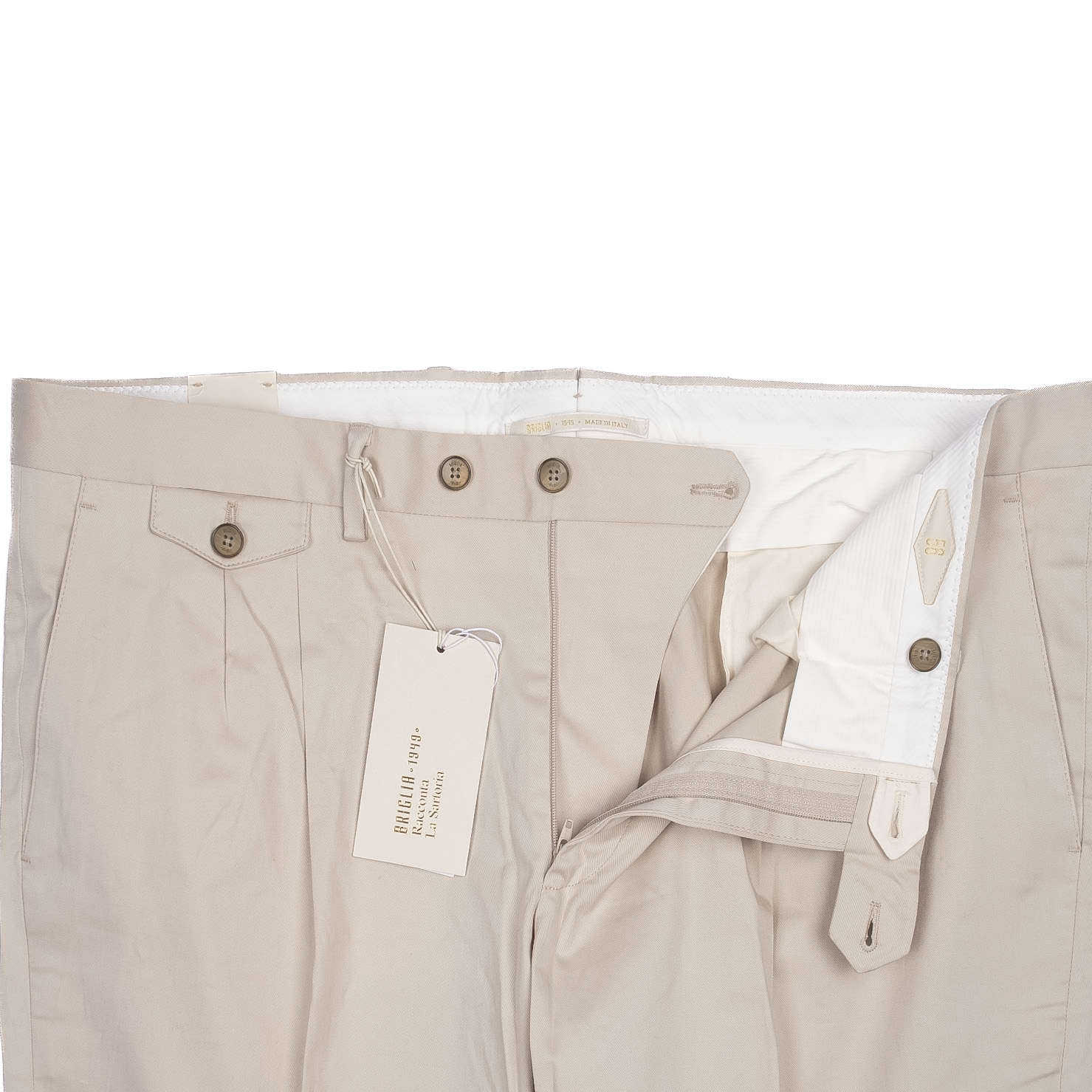 Off White Dress Trousers
