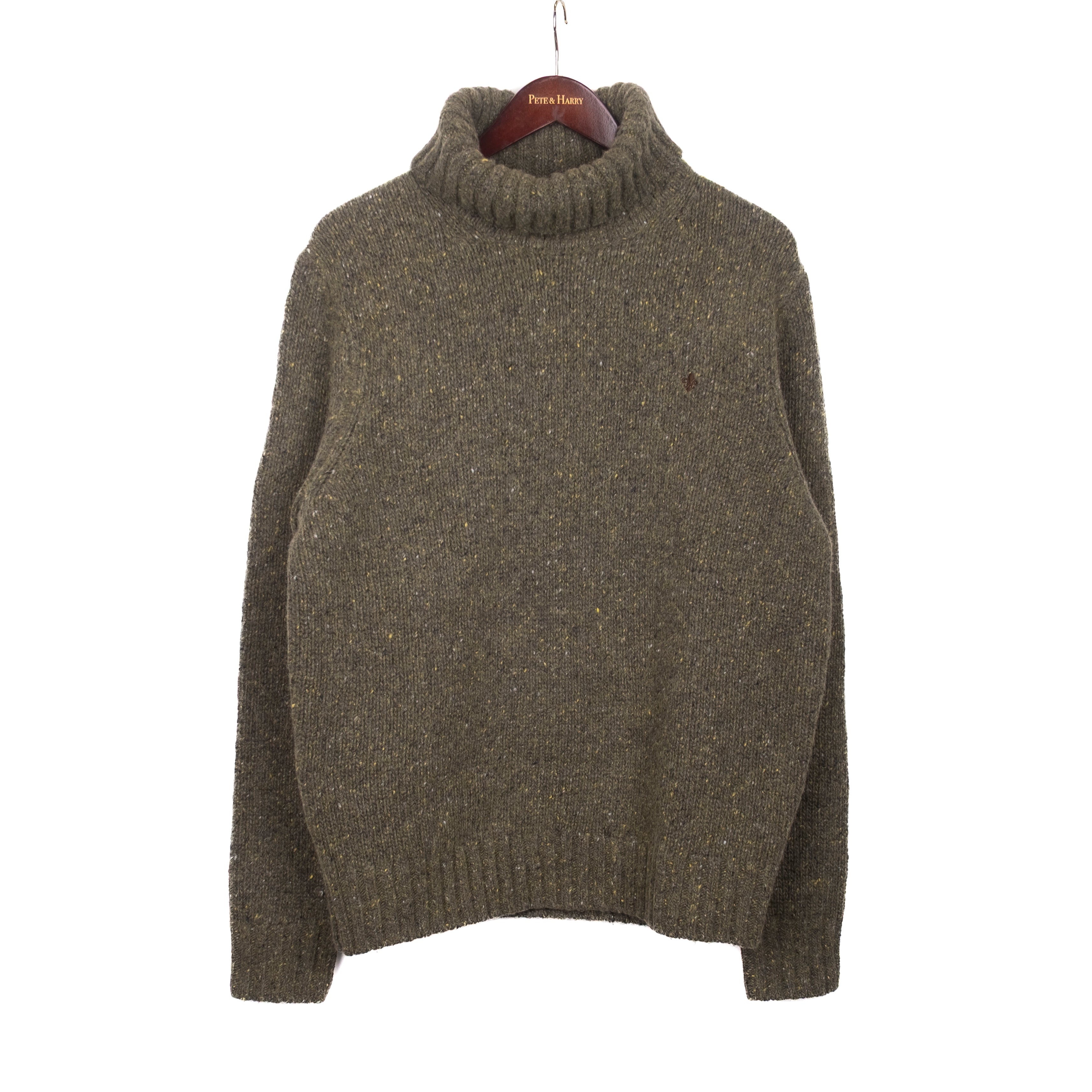 Green Chunky Turtleneck